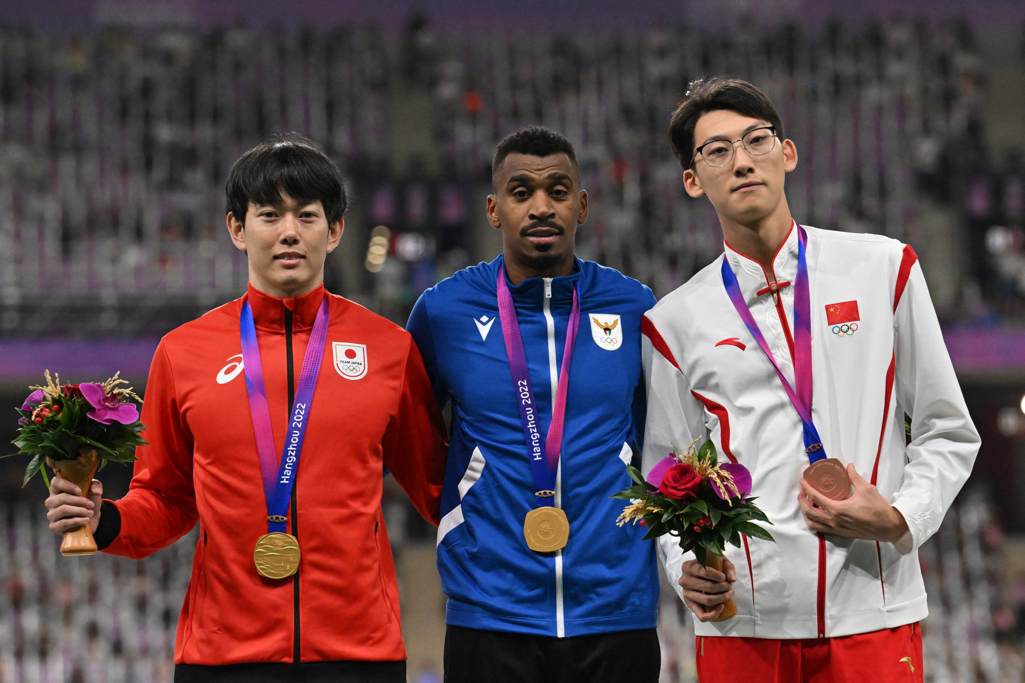 Takayama and Al-Youha share top spot after hurdles dead heat at Hangzhou 2022