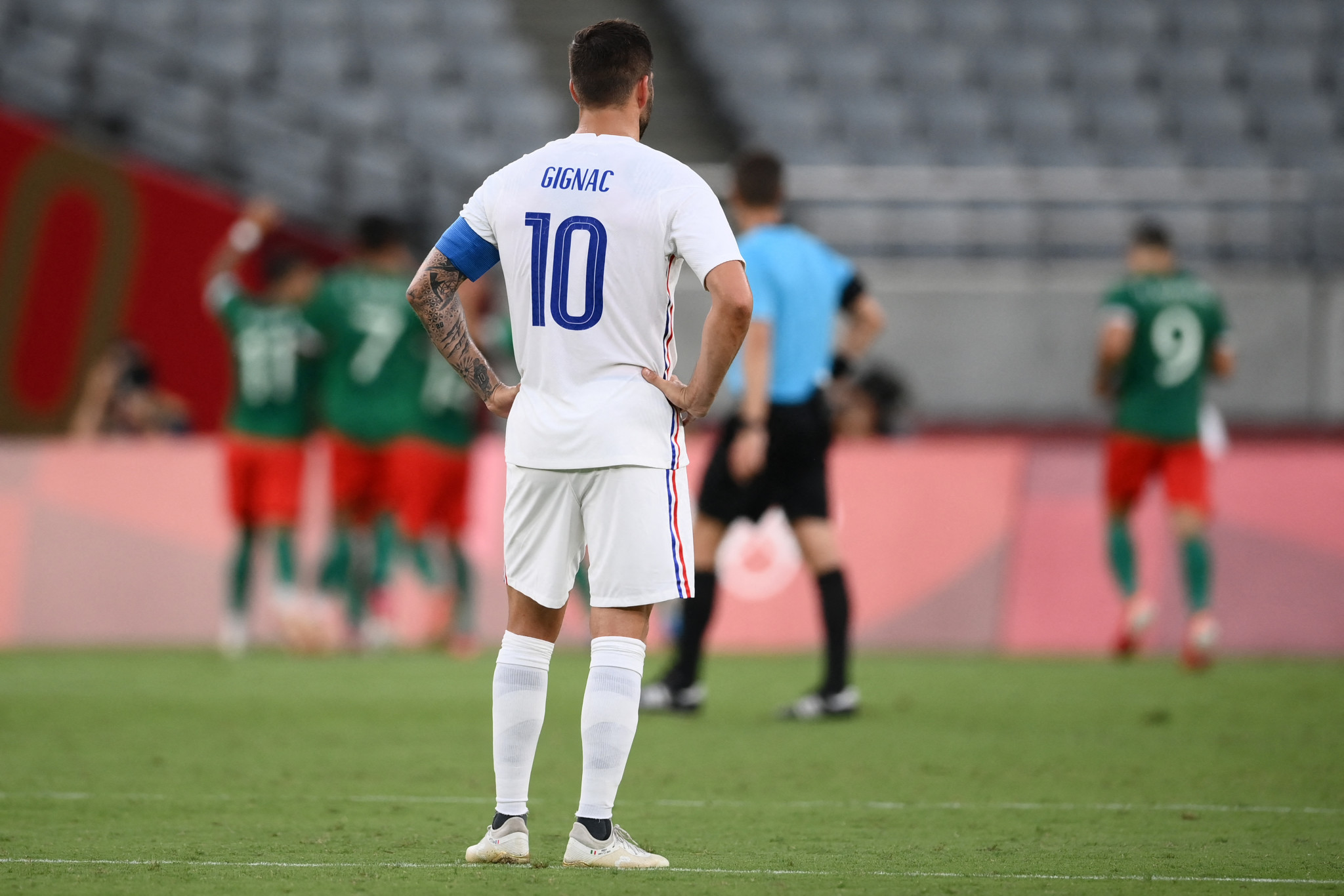 France's men were dumped out in the group stage at Tokyo 2020 after clubs blocked some players from appearing ©Getty Images
