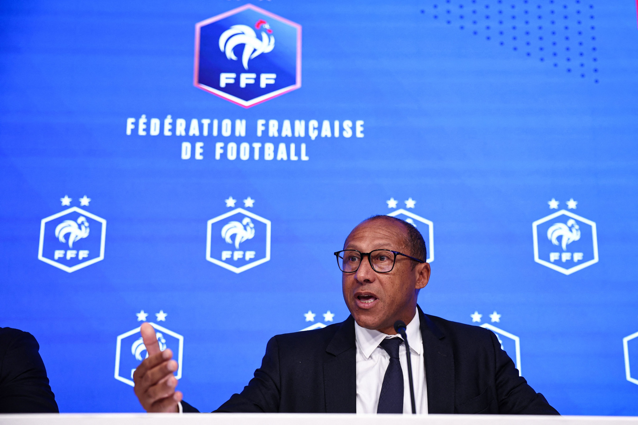 French Football Federation President Philippe Diallo is confident that his country's top players will be able to take part at Paris 2024 ©Getty Images