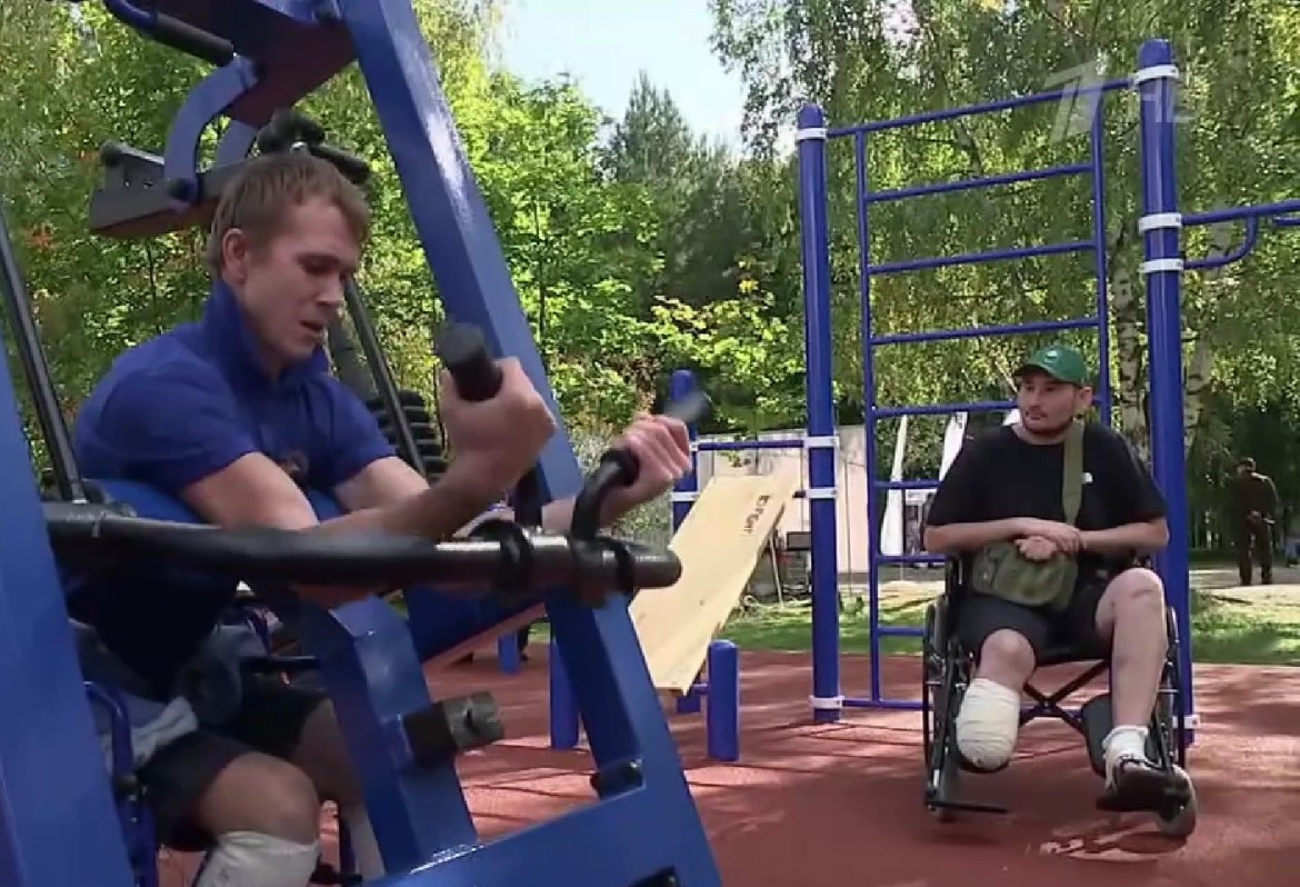 The Russian Paralympic Committee's work helping rehabilitate troops injured in the war against Ukraine was counted against them, its President Pavel Rozhkov claimed ©YouTube