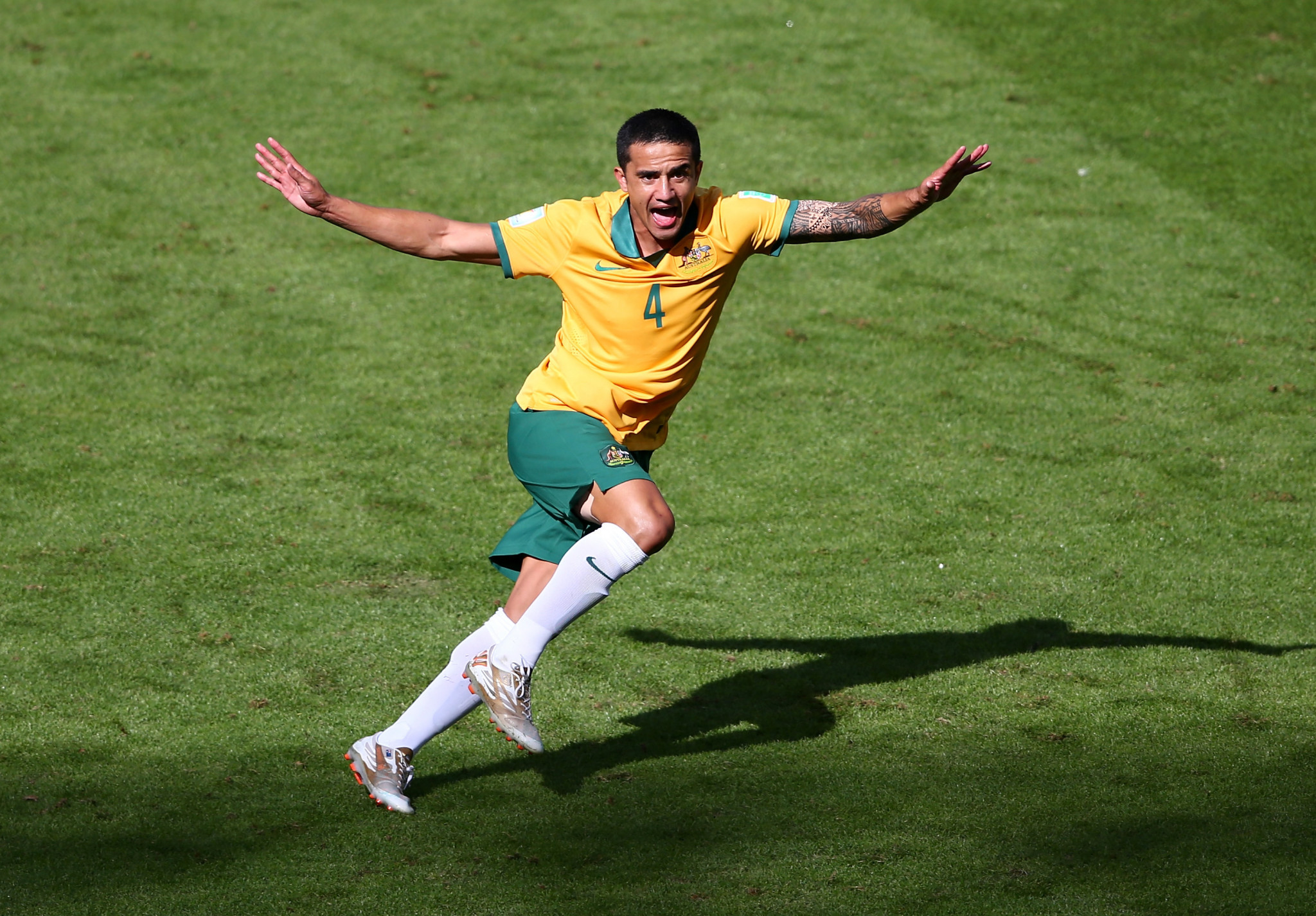 Footballer Tim Cahill made more than 100 appearances for Australia and represented the country at the 2004 Olympics in Athens ©Getty Images