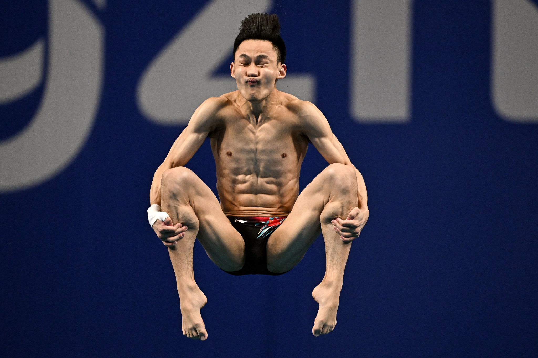 Yang Hao's victory in the men's 10m platform meant that China have claimed all 10 diving gold medals at Hangzhou 2022 ©Getty Images