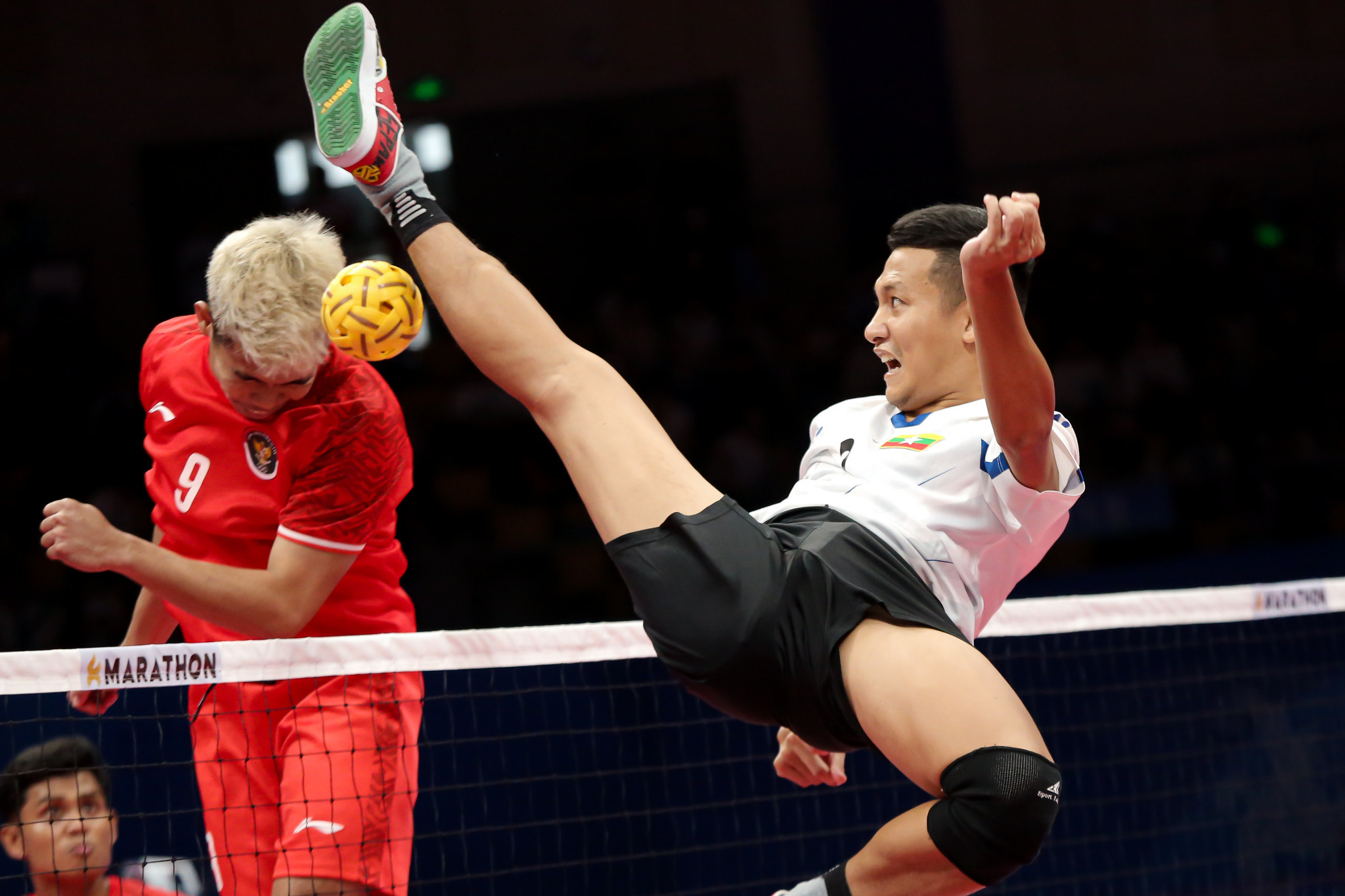 Myanmar won its first medal of Hangzhou 2022 with a gold against Indonesia in the men's quadrant sepaktakraw final ©Hangzhou 2022