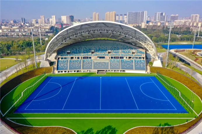 FIH President Tayyab Ikram wants to make use of Hangzhou's facilities, including the Gongshu Canal Sports Park Stadium ©Hangzhou 2022