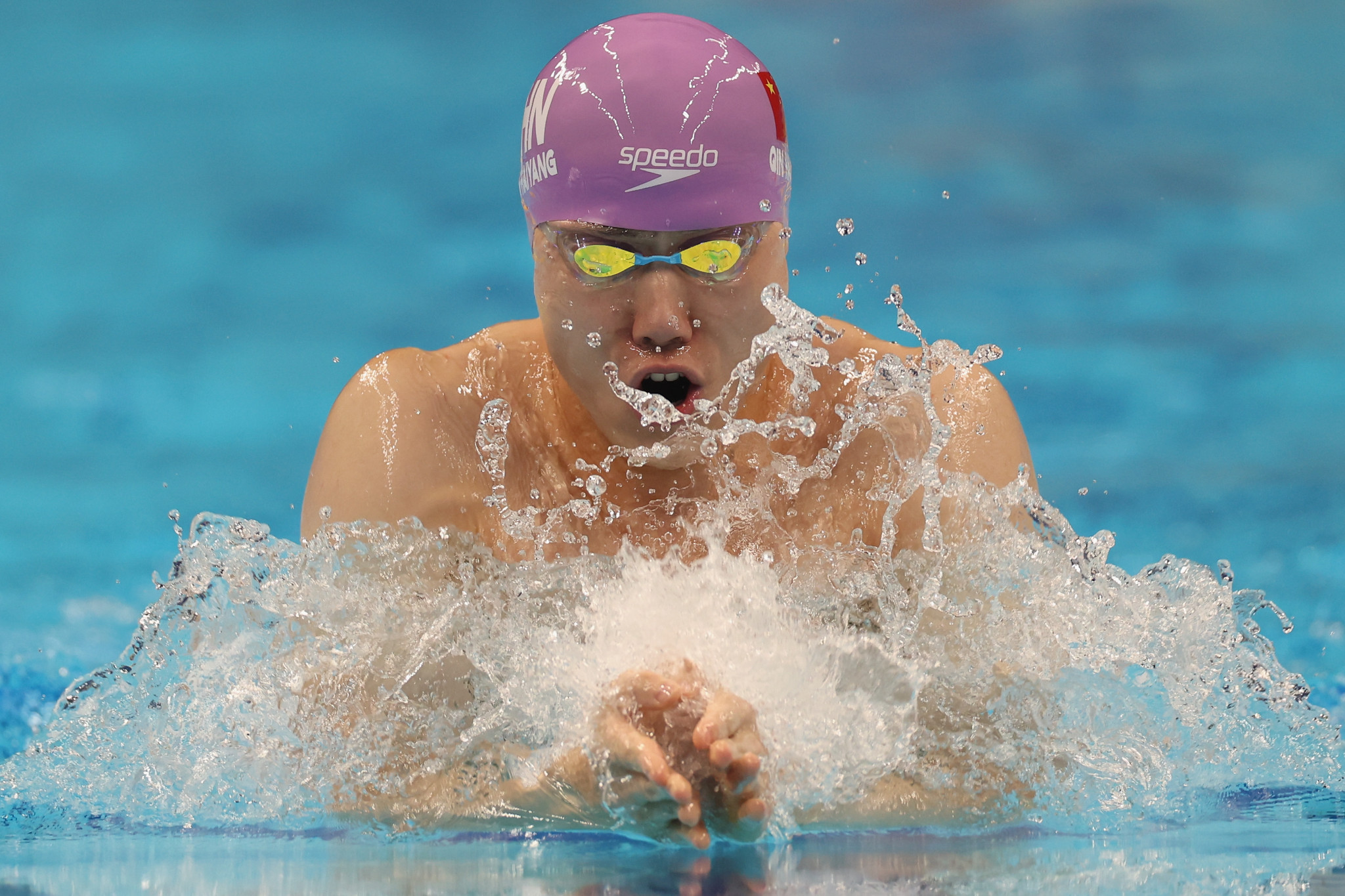 Chinese sensation Qin Haiyang will be someone to look out for in the breaststroke ©Getty Images