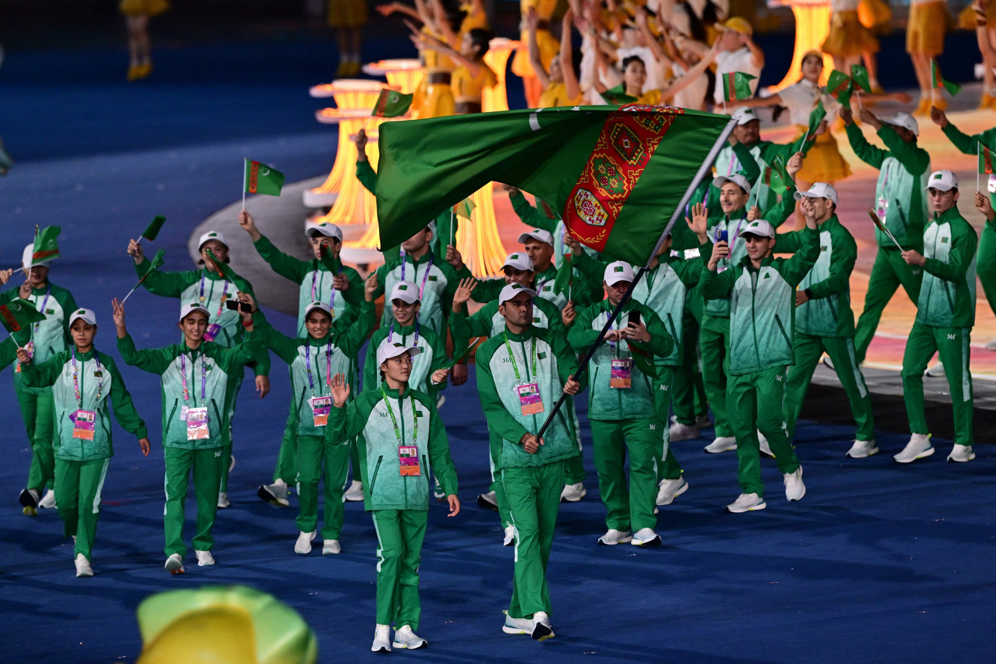 Tejen Tejenov, who has won Turkmenistan's only silver medal at the Asian Games, has been provisionally suspended following a positive doping test ©Getty Images
