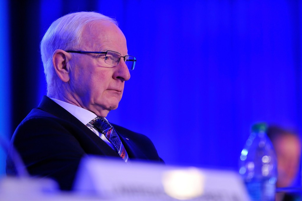 EOC President Patrick Hickey has claimed the strong action taken by FIBA by suspending countries is necessary to help protect the future of the Olympic Games ©Getty Images