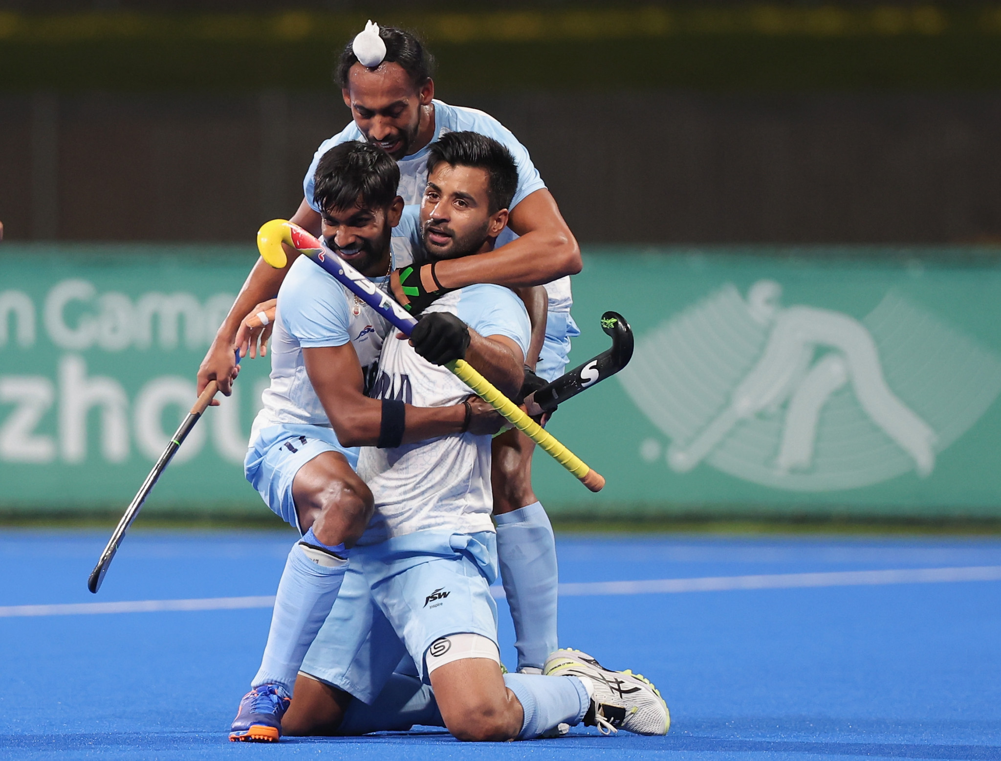 India won men's hockey gold in Hangzhou to seal a Paris 2024 place ©Getty Images