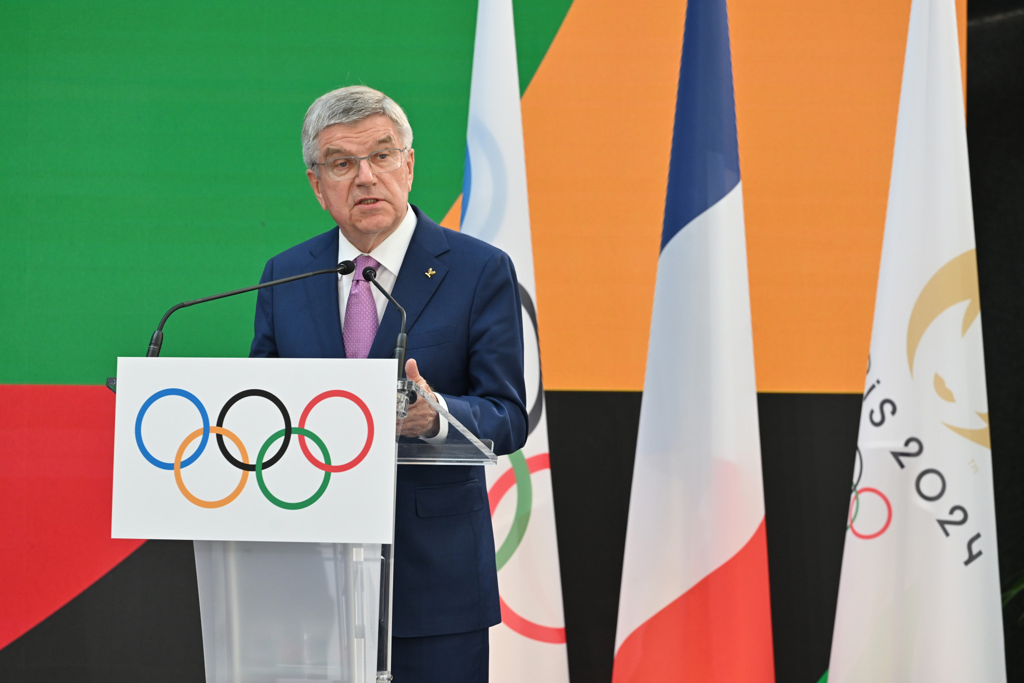 IOC President Thomas Bach said Paris 2024 would be 