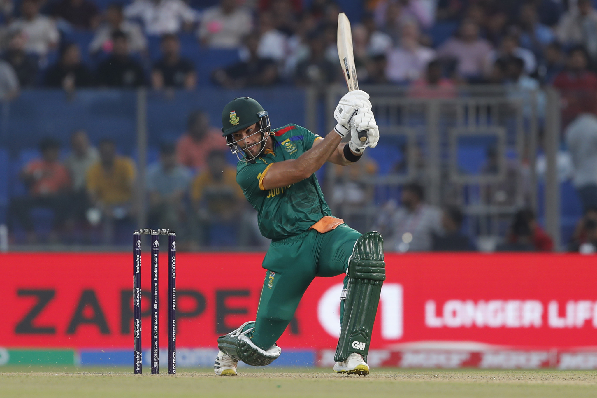 Aiden Markram scored the fastest ever Cricket World Cup century as South Africa beat Sri Lanka by 102 runs ©Getty Images