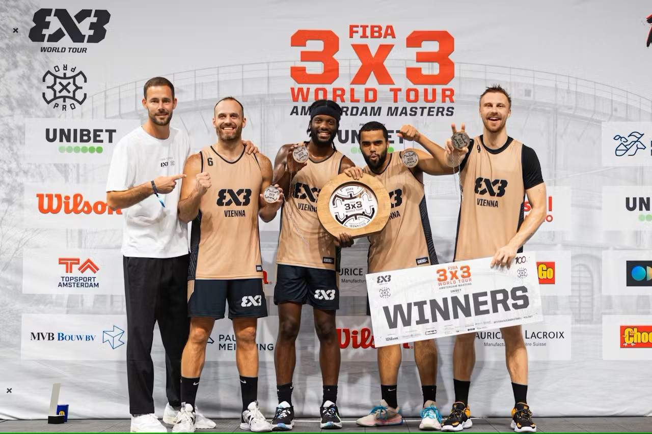 Vienna won their first event of the year on the FIBA 3x3 World Tour ©FIBA3x3