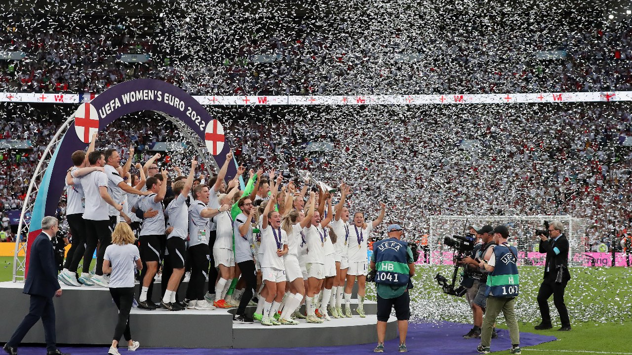 The UEFA Women's Euro 2022, held in England, was an outstanding success ©Getty Images