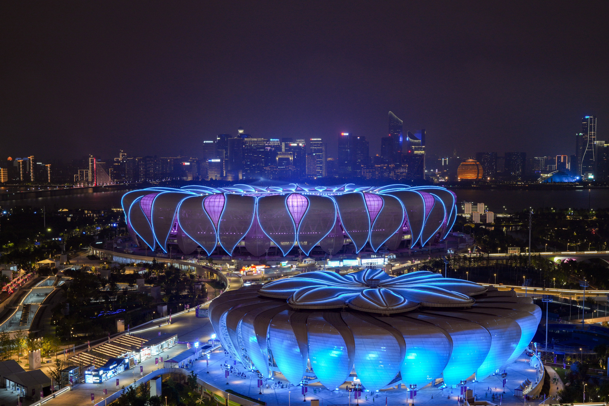 Hangzhou 2022 venues, including the Hangzhou Olympic Sports Centre Stadium, have been considered 