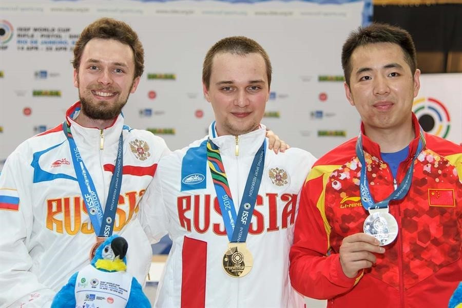 Maslennikov claims maiden ISSF World Cup gold with perfect final shot