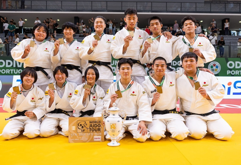 Japan finished the World Judo Juniors Championships by earning the mixed team title ©IJF