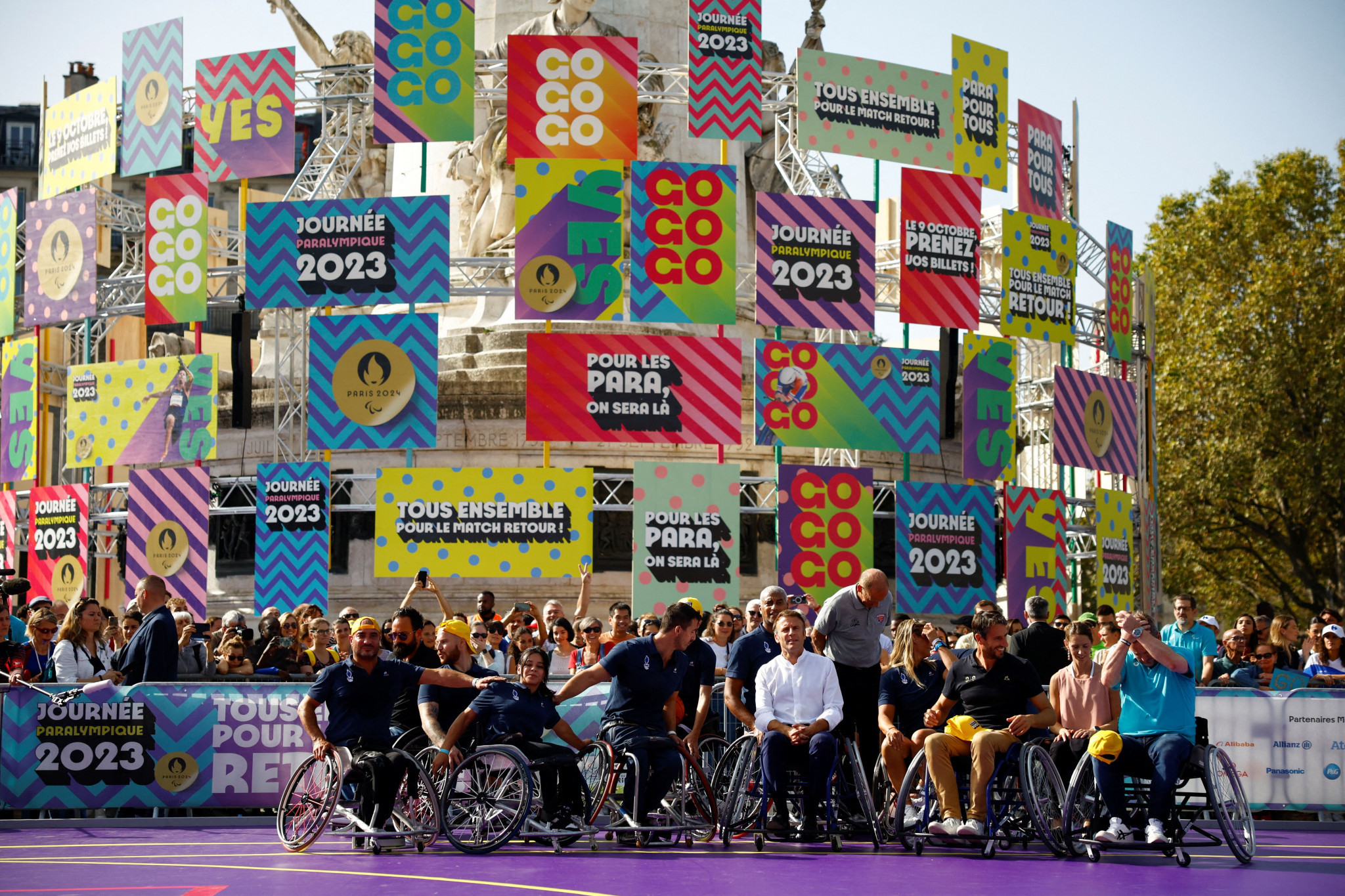 Officials in attendance have hailed the second edition of Paralympic Day in Paris as a success, with tickets for the Paris 2024 Paralympics due to go on sale tomorrow  ©Getty Images