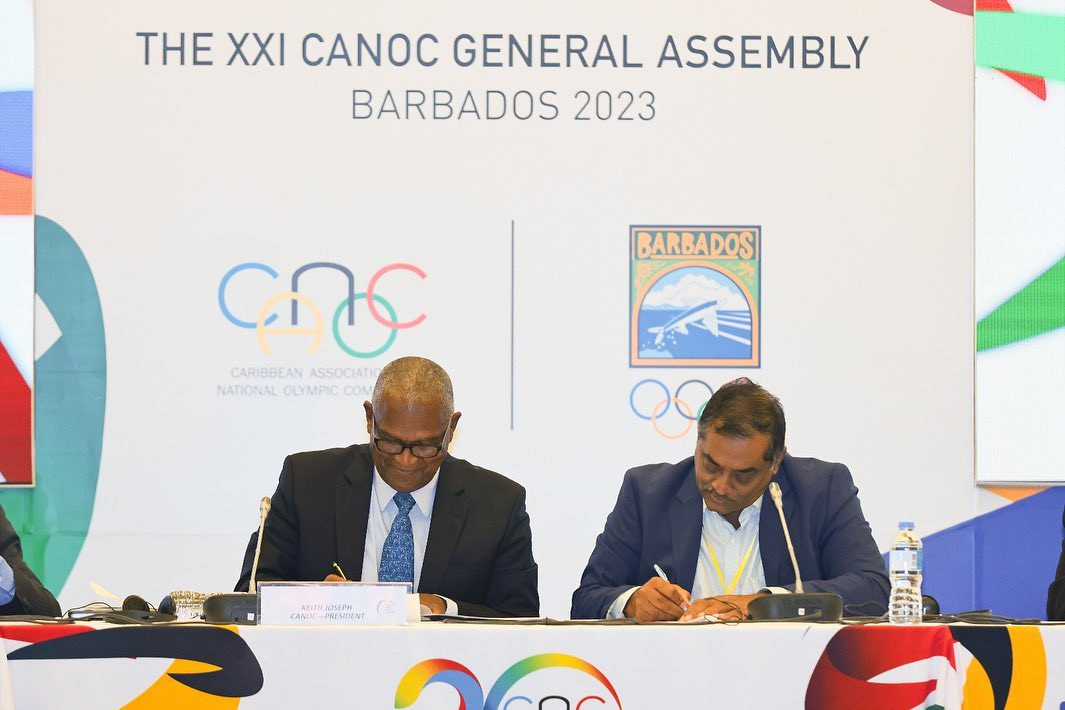 CANOC signed agreements with the Centre for Sport and Human Rights and the University of the West Indies ©CANOC