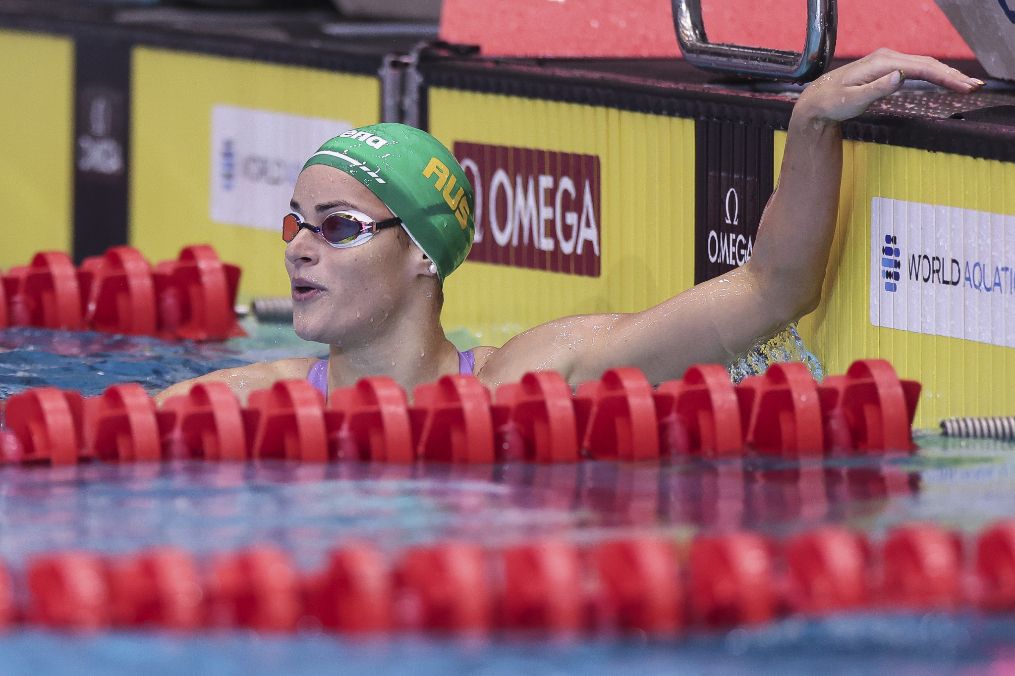Australia's Kaylee McKeown won four gold medals at the Swimming World Cup in Berlin ©Getty Images