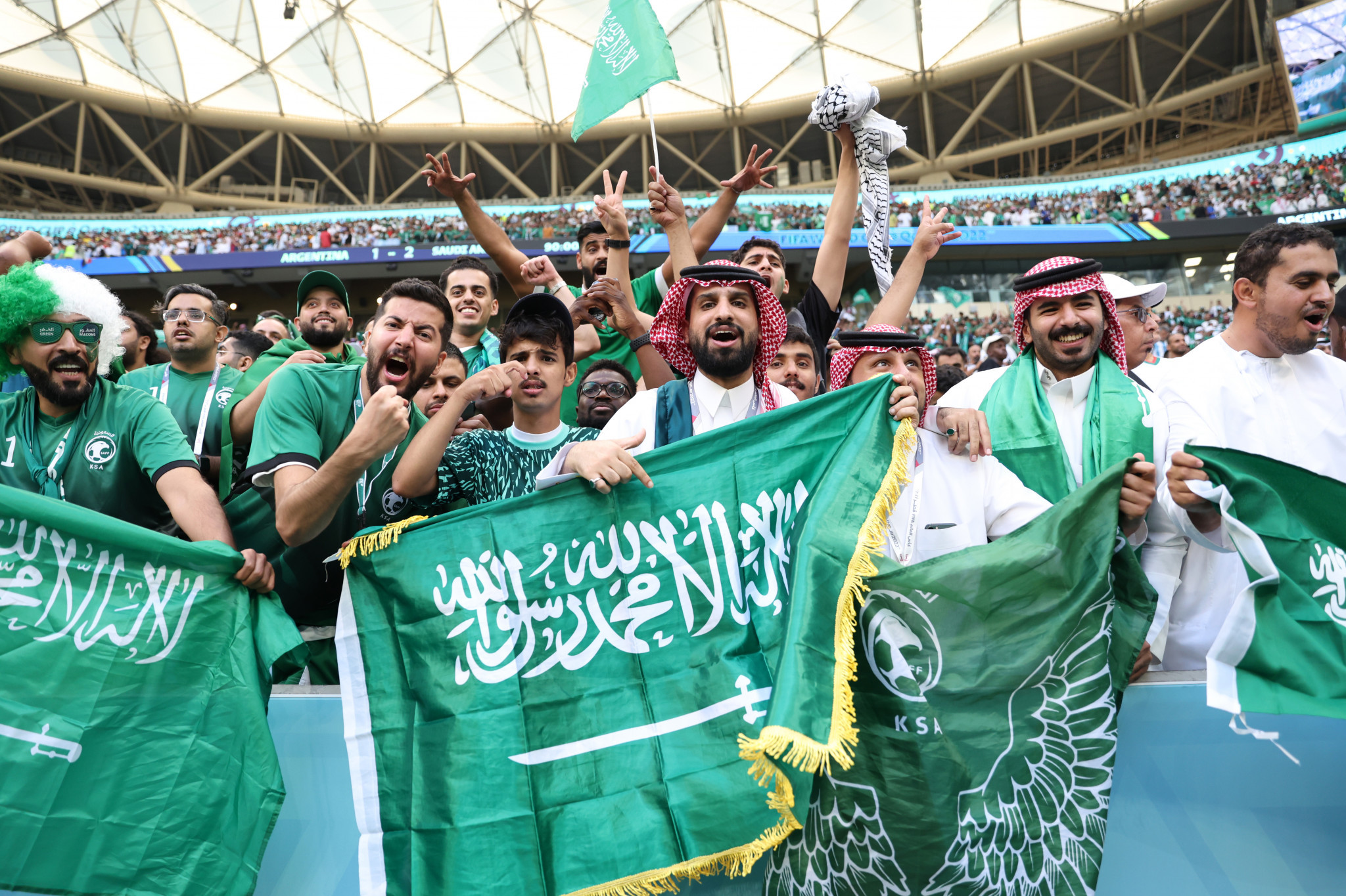 Saudi Arabia is seemingly on a clear path to hosting the 2034 FIFA World Cup ©Getty Images