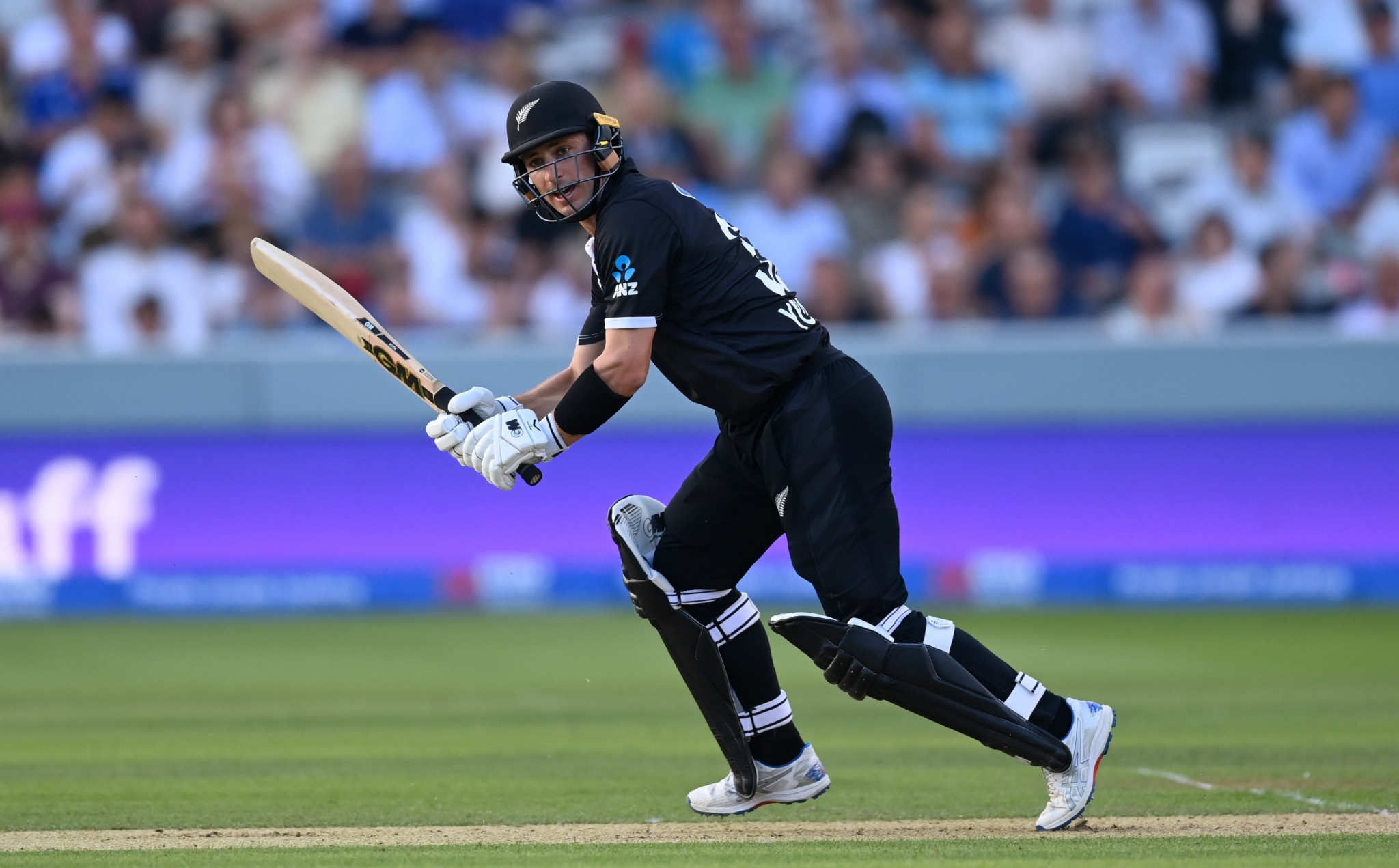Will Young, who scored a duck in New Zealand's win over England, top scored against the Netherlands today ©Getty Images