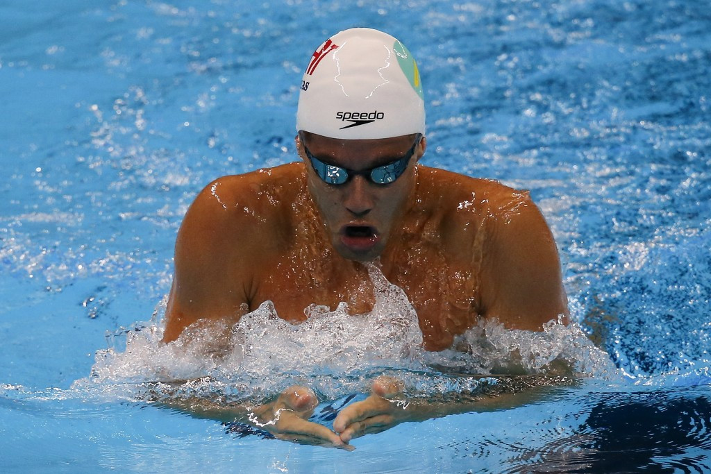 Thiago Pereira won the men's 200m breaststroke but failed to qualify for Rio 2016 in the event