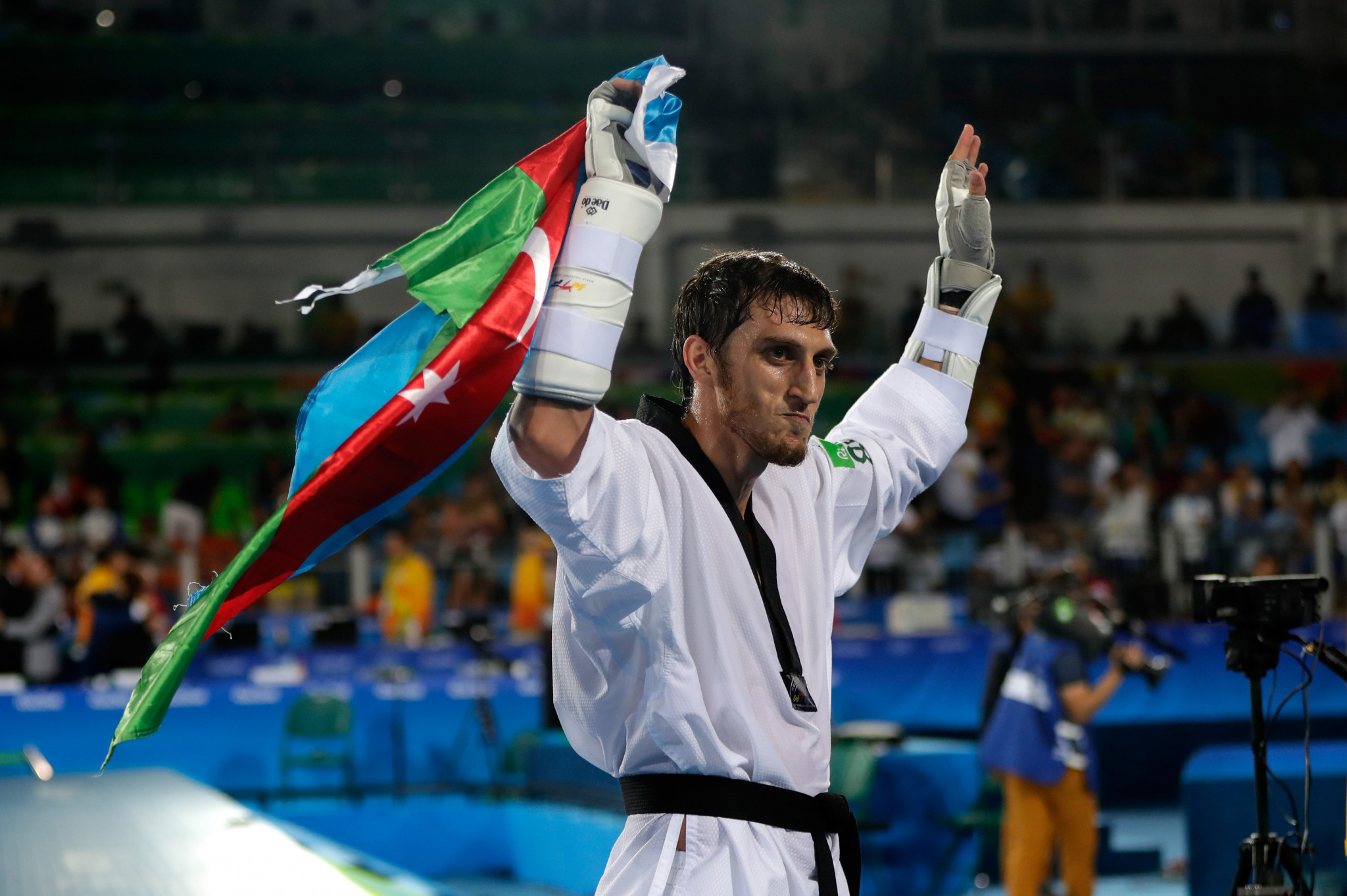 Radik Isaev who won taekwondo gold at Rio in 2016 is the most recent Olympic champion from Azerbaijan ©Getty Images