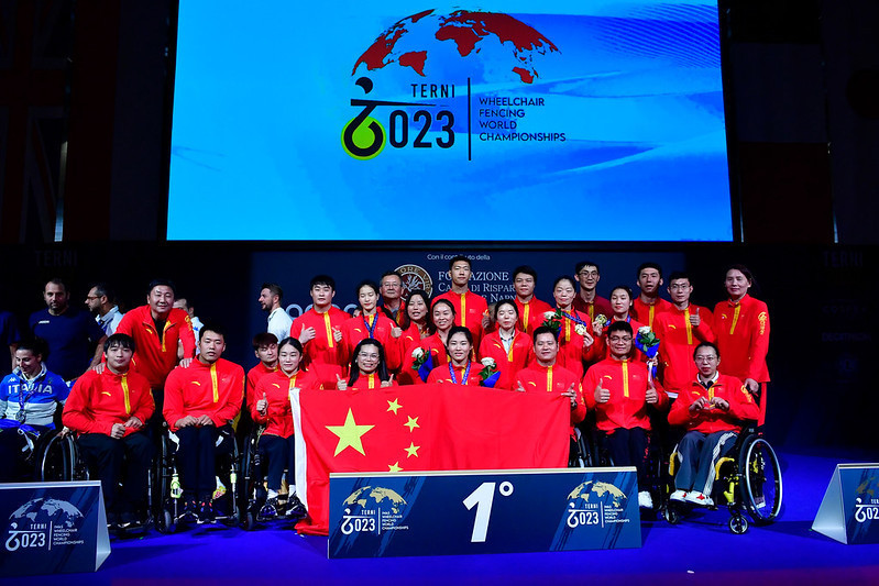 China were the dominant nation at the IWAS World Championships ©World Ability Sport