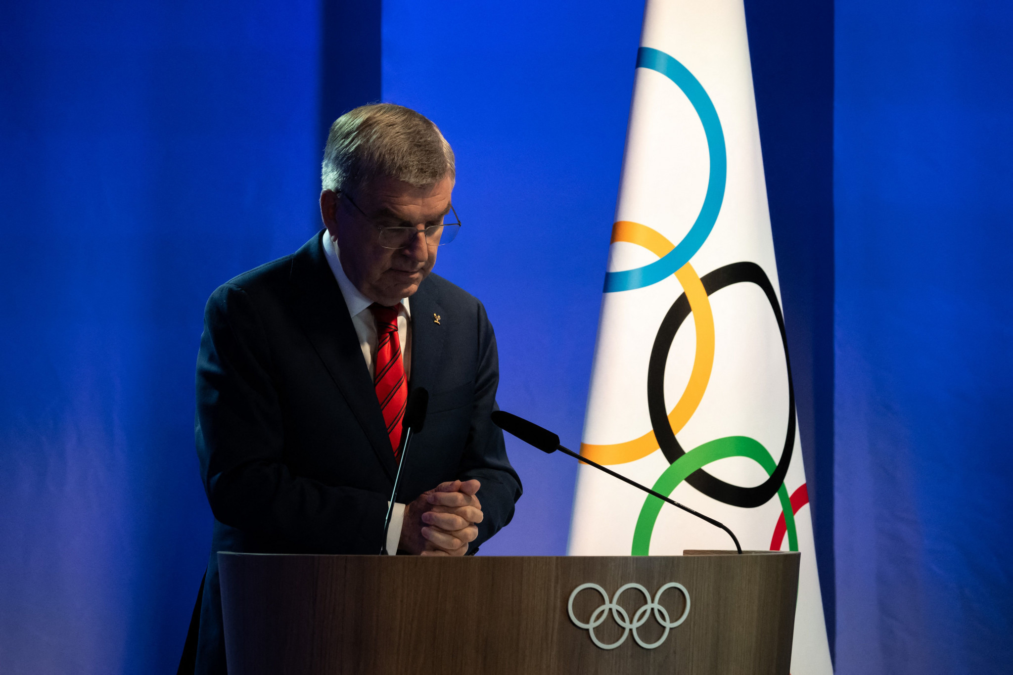 IOC President Thomas Bach admitted 