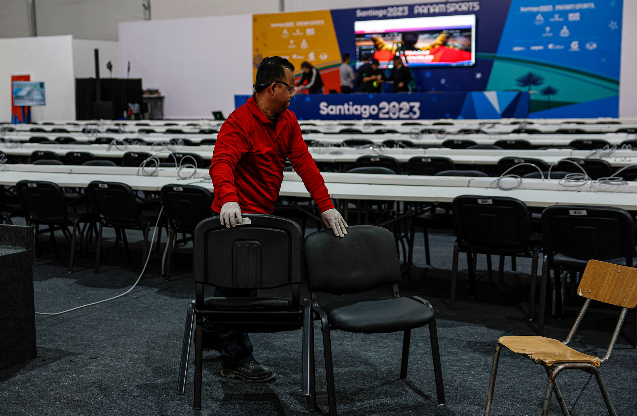 The main press centre for the Santiago 2023 Pan American Games has officially opened ©Getty Images