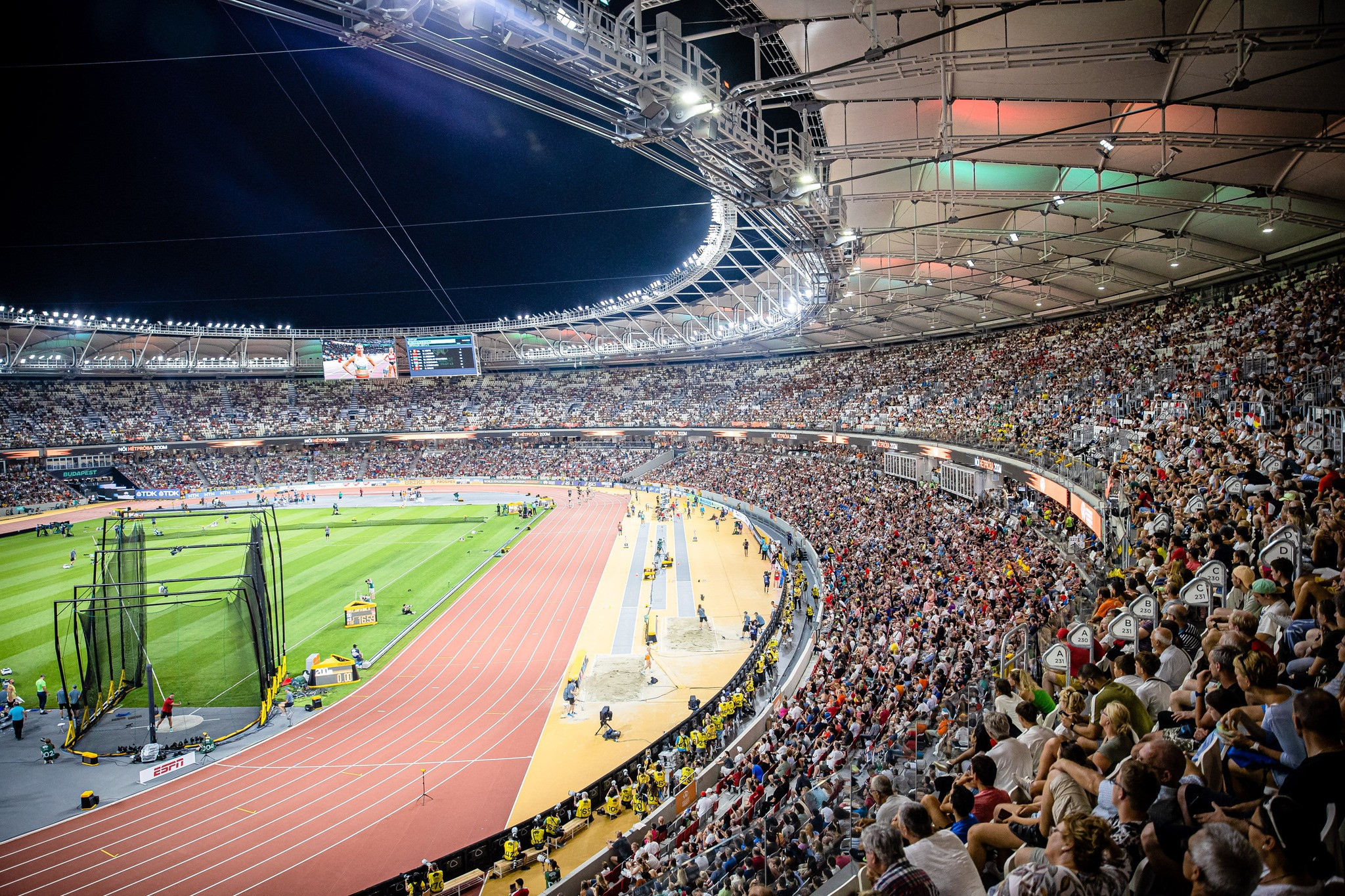 Spectators who attended this year's World Athletics Championships in Budapest have given the event high marks in a survey conducted by Nielsen ©Budapest 2023