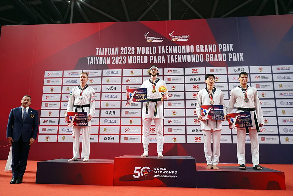 Larin wins gold on controversial return to action at World Taekwondo Grand Prix