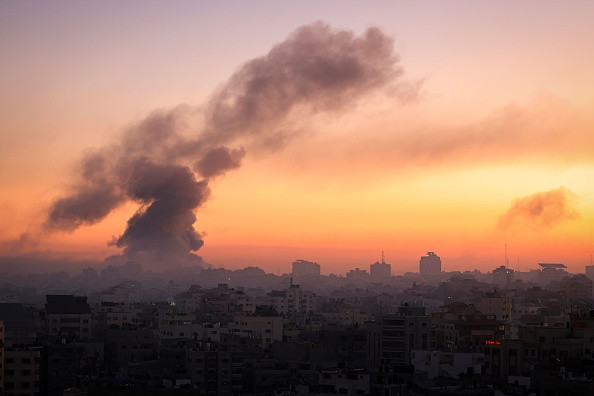 Israel has launched a series of air strikes on Gaza following a terrorist attack by Hamas last weekend ©Getty Images