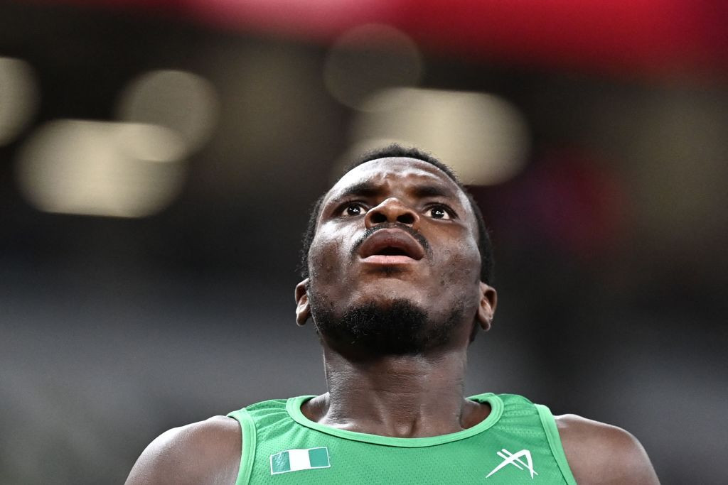 Nigerian sprinter Divine Oduduru has received a six-year doping ban after being found to have received prohibited substances from Texan 