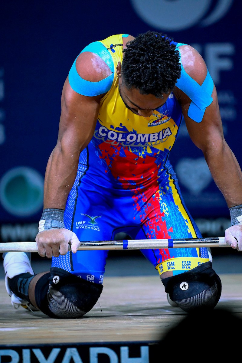 Francisco Mosquera becomes the eighth Colombian weightlifter since 2013 to have been suspended for the same offence, testing positive for boldenone or boldenone metabolites ©IWF