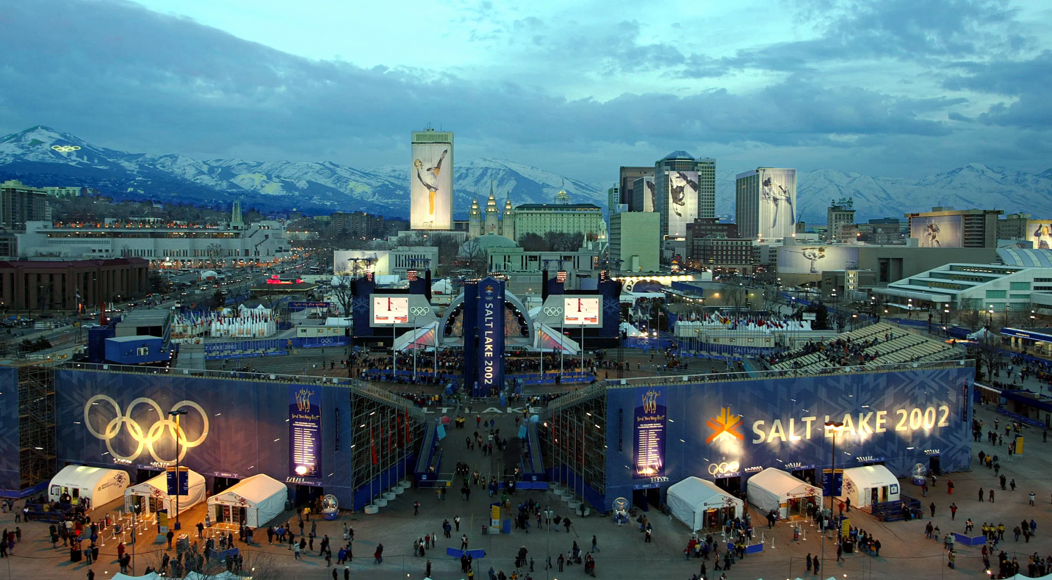 Salt Lake City, host of the 2002 Winter Olympic Games, looks likely to be given the opportunity to stage them again in 2034 ©Getty Images