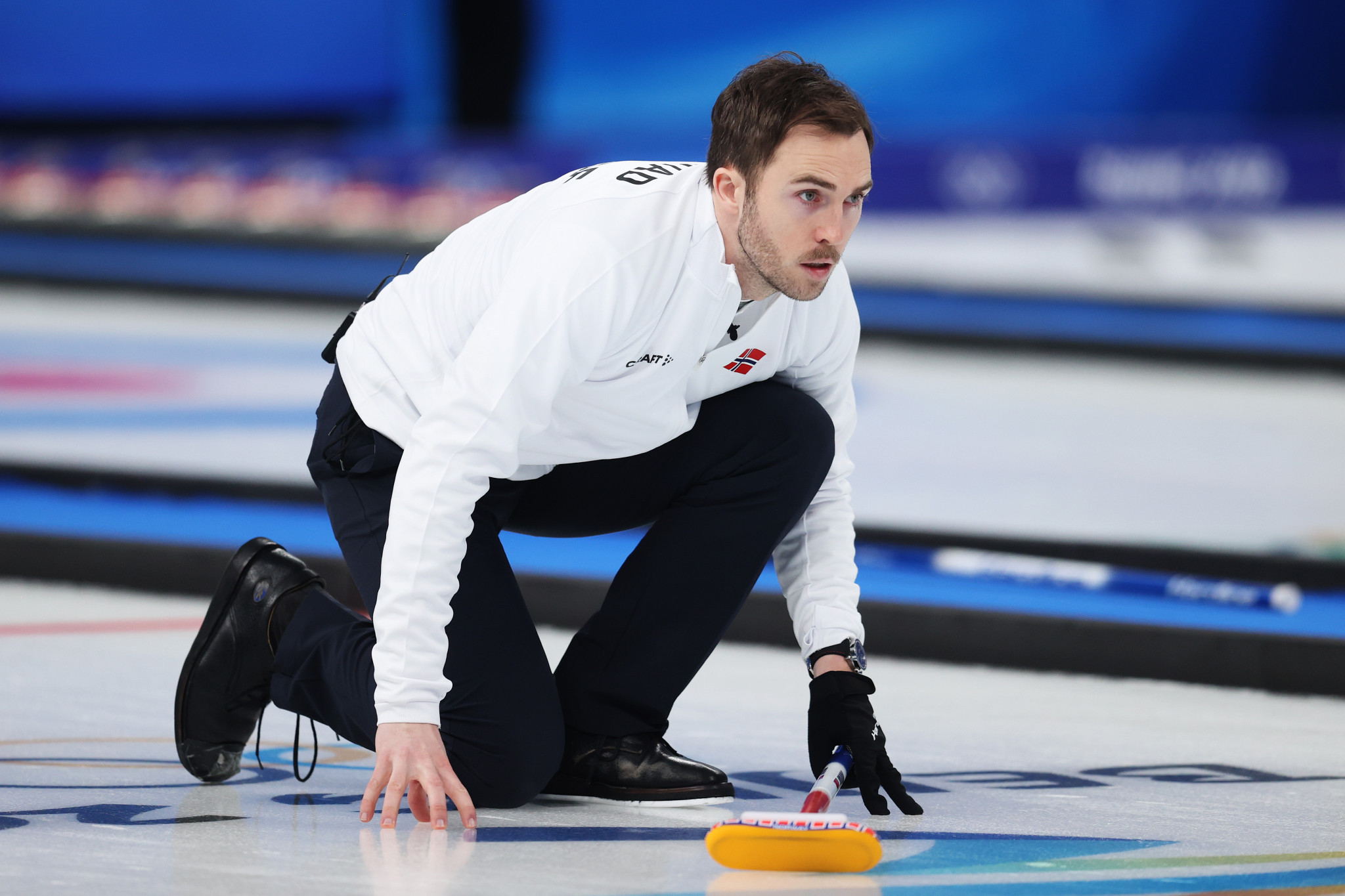 Steffen Walstad is hoping to lead Norway to a second World Mixed Curling Championship gold medal after playing a key role in the 2015 triumph ©Getty Images
