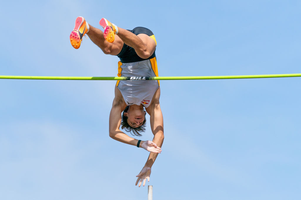 Defending men's pole vault champion Mondo Duplantis will be one of Sweden's main Olympic hopes at Paris 2024, which will be covered domestically by an evening highlights programme from Sveriges Television ©Getty Images
