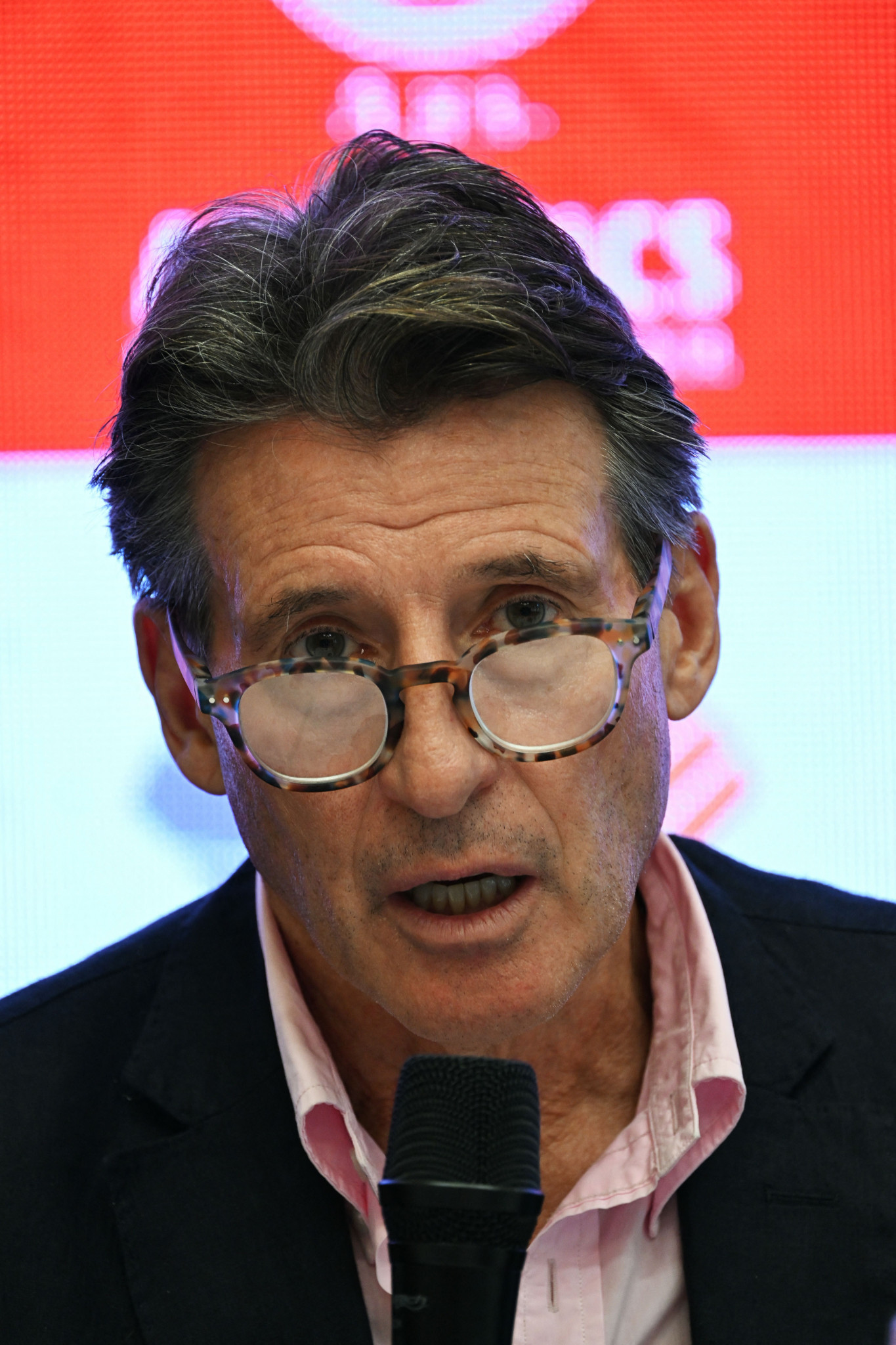 World Athletics President and IOC member Sebastian Coe discussed the growth of his sport in India on arrival in Mumbai ©Getty Images