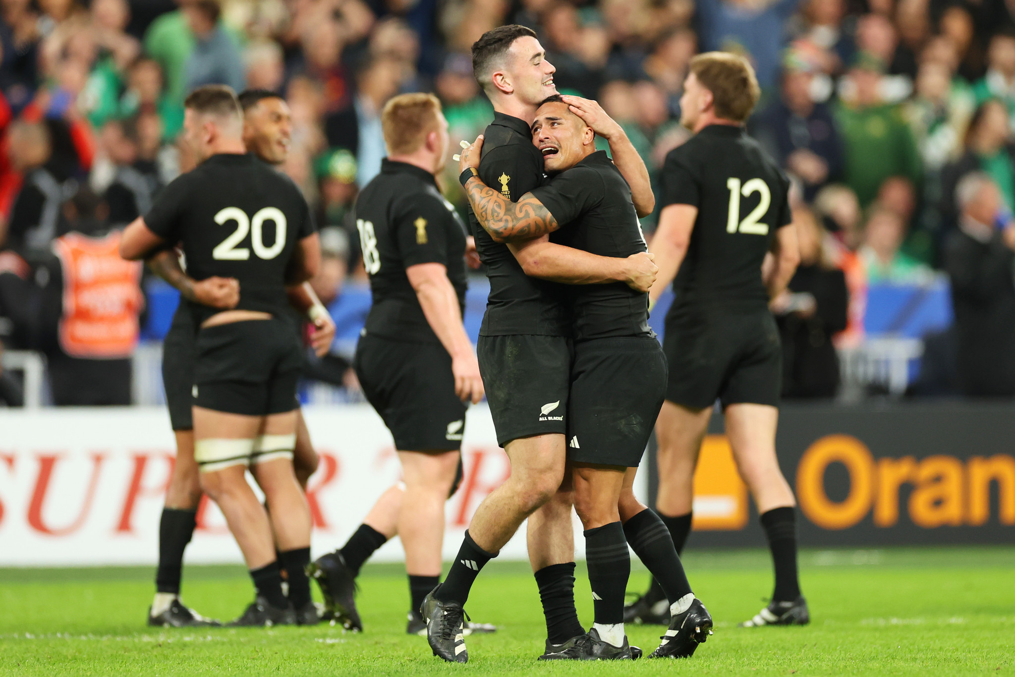 Southern hemisphere success as Argentina and New Zealand reach Rugby World Cup semi-finals