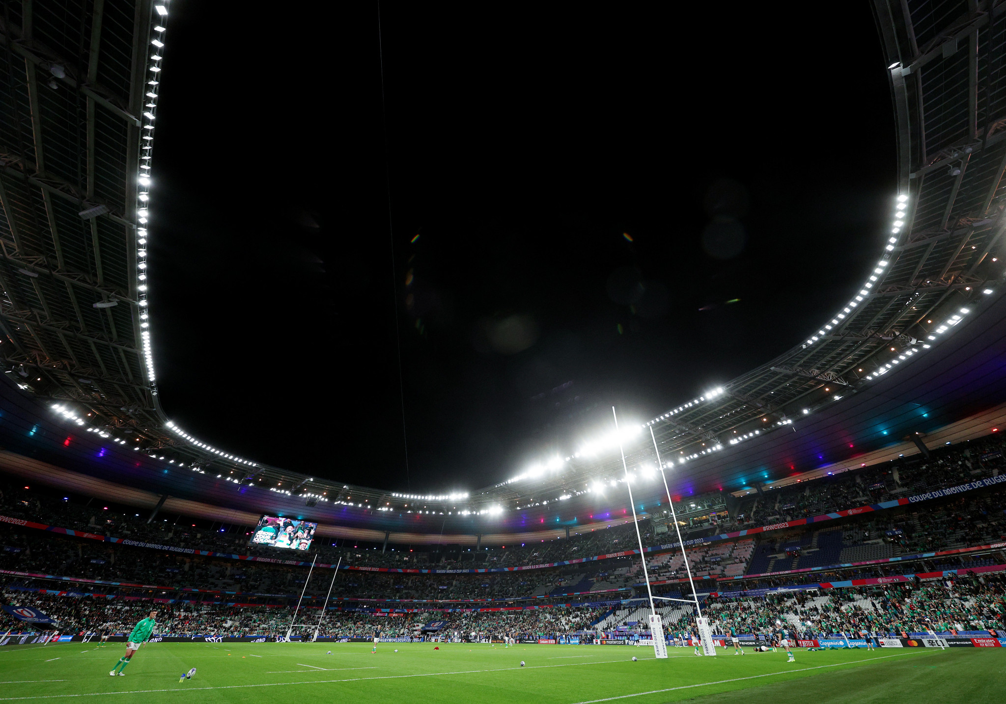 Paris 2024 venue the Stade de France was the host for Ireland's encounter with New Zealand ©Getty Images