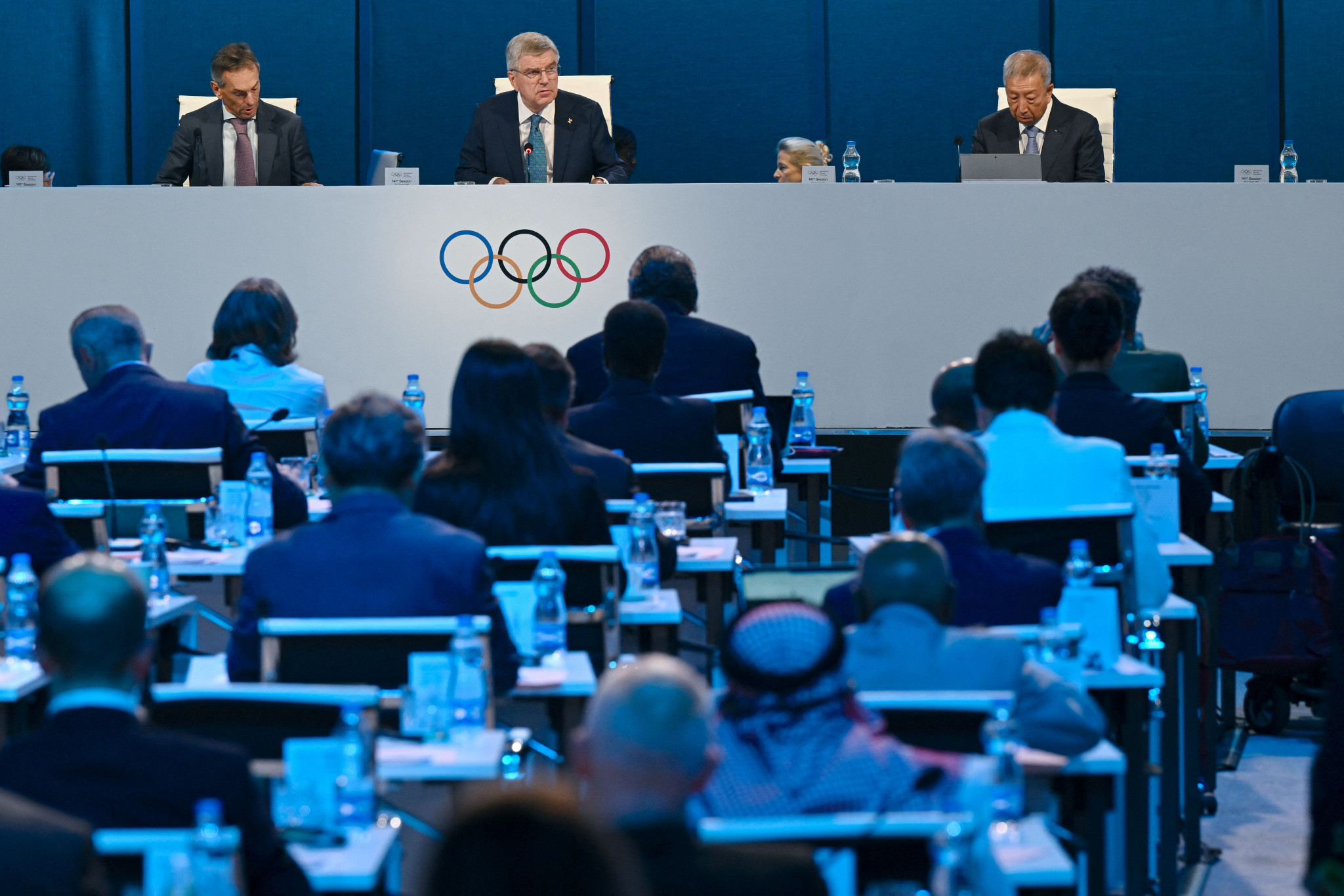 Algeria's Mustapha Berraf first raised the possibility of changing the Olympic Charter that would allow Thomas Bach to stay on as IOC President beyond 2025 when his current mandate ends ©Getty Images