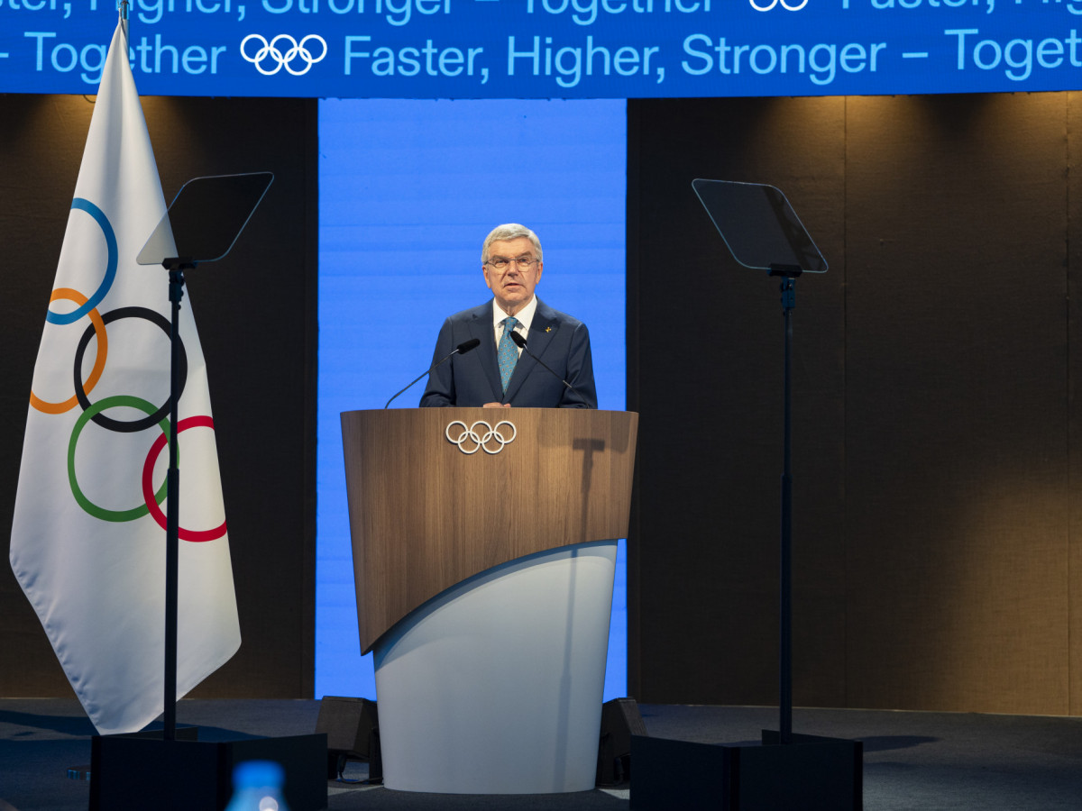 IOC President Thomas Bach attends final Paris 2024 board meeting before Olympics