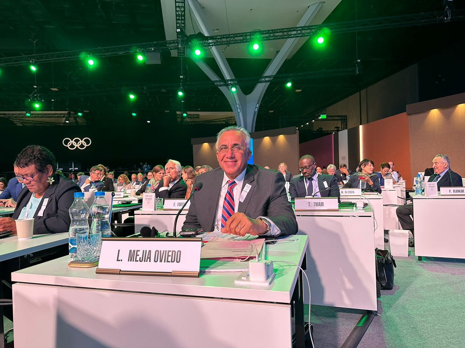 Dominican Republic's Luis Mejía Oviedo was among the IOC members who called for an Olympic Charter amendment on Presidential term limits ©Luis Mejía Oviedo