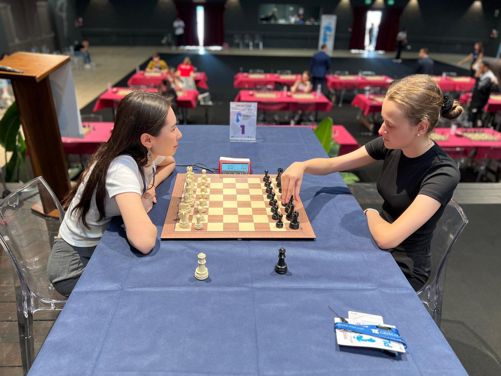 Competition took place across both the rapid and blitz categories in Italy ©Kazakhstan Chess Federation
