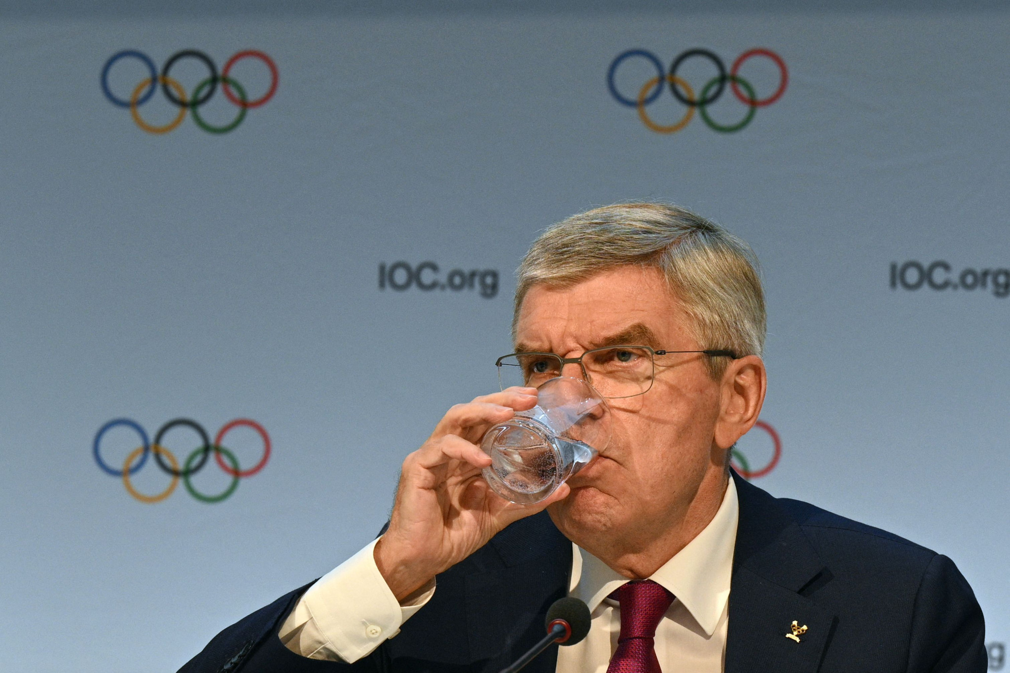IOC President Thomas Bach came under scrutiny after failing to quash calls from three members yesterday for an Olympic Charter amendment to allow him to stand again in 2025  ©Getty Images