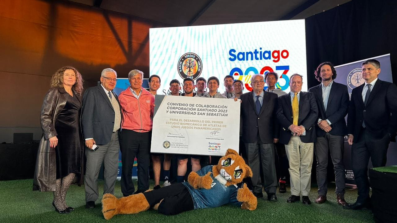 Santiago 2023 has joined forces with San Sebastián University for a biomechanics project ©Santiago 2023