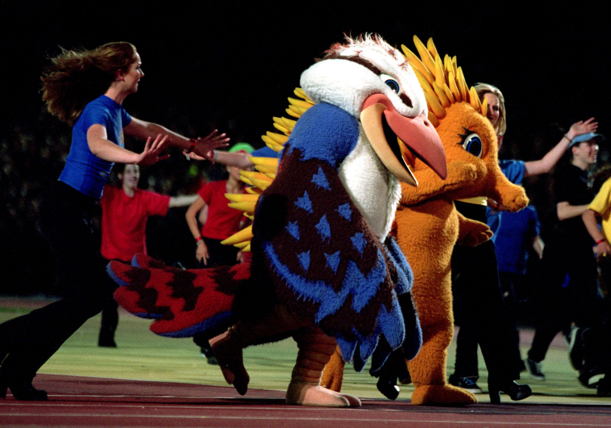 The mascots for Sydney 2000 were deliberately chosen to reflect Australia's lesser known creatures ©Getty Images