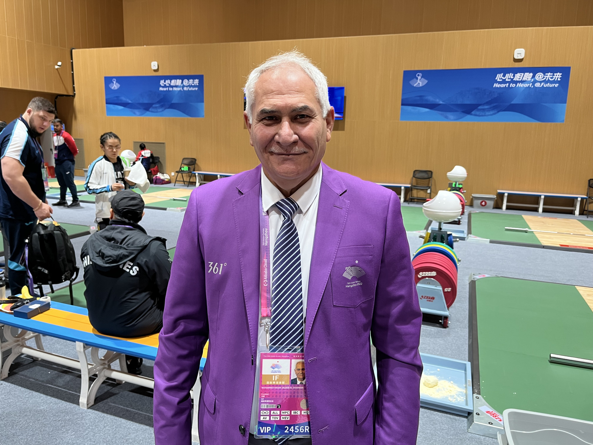 IWF President Mohammed Jalood was praised by his colleagues for his part in weightlifting's reforms ©ITG