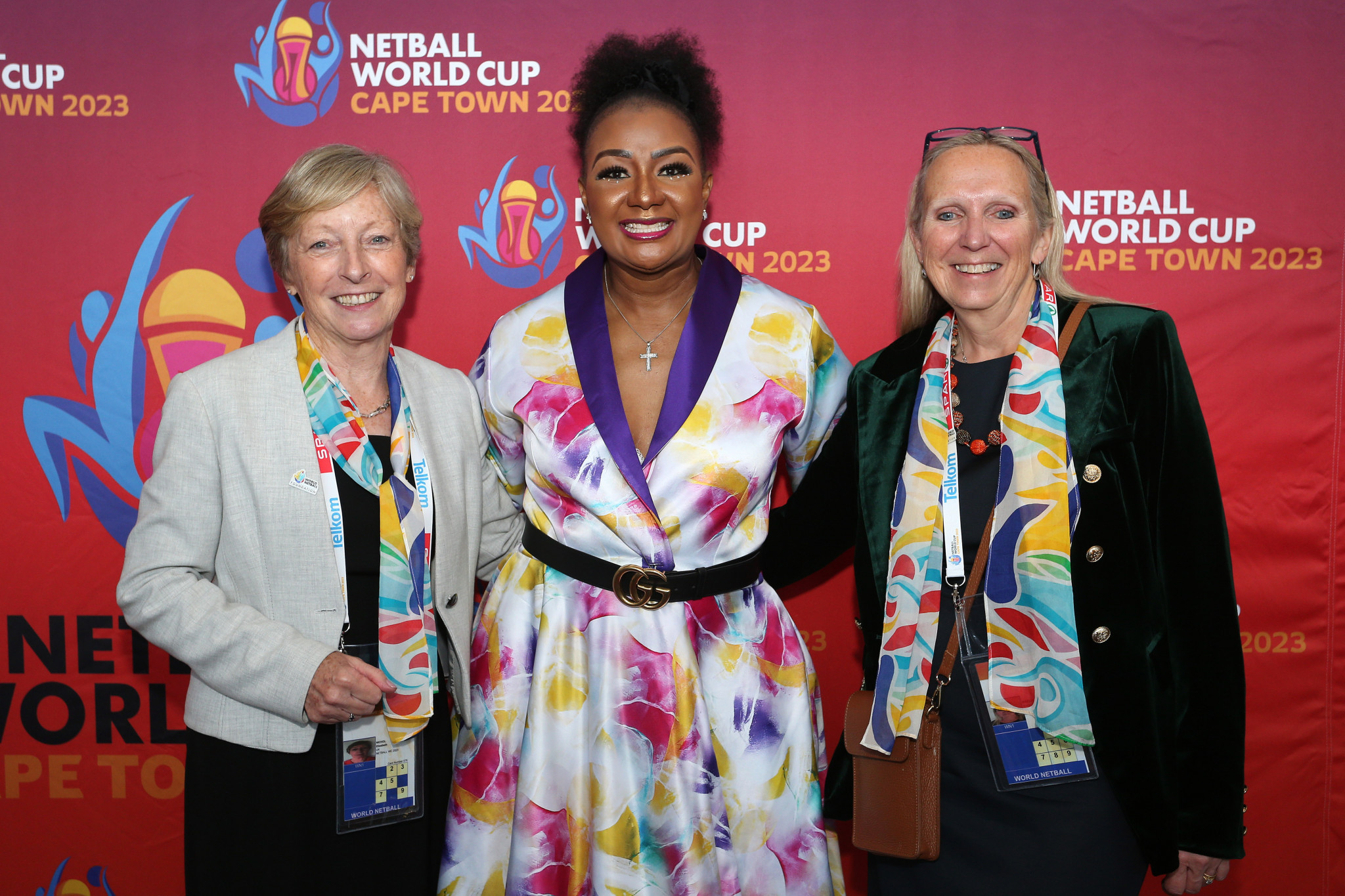 World Netball are seeking a successor to chief executive Clare Briegal right, who is standing down from the role ©Getty Images