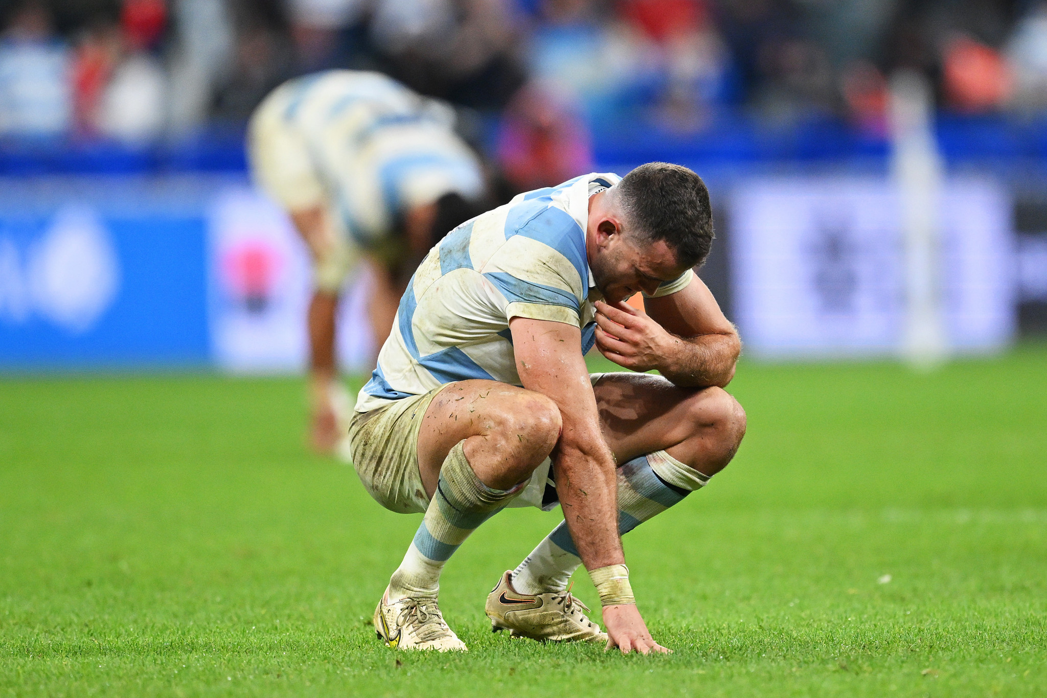 Argentina's 44-6 defeat was the second heaviest semi-final loss in Rugby World Cup history ©Getty Images